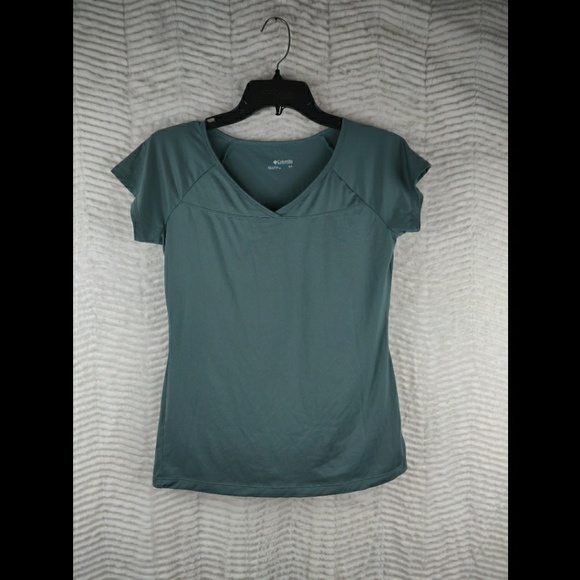 Columbia Tops - 💰SALE💰Columbia Teal Green Athletic Workout Top